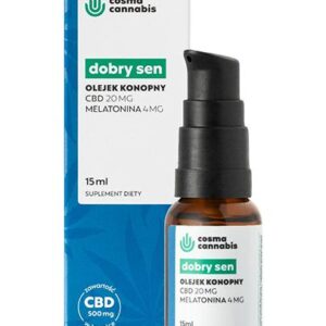 Olejek CBD Dobry Sen 500mg 15ml – Cosma Cannabis