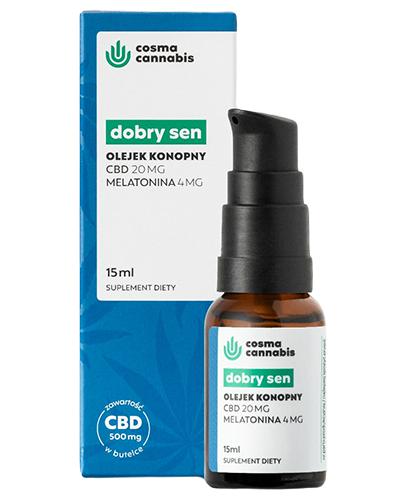 Olejek CBD Dobry Sen 500mg 15ml - Cosma Cannabis