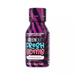 Green Out Fresh Bomb Bubble Gum Strong – szot konopny – 100 ml