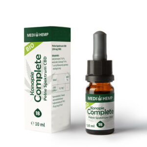Medihemp Complete 18 CO2 – olejek CBD/CBDa 18% – 10 ml