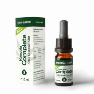 Medihemp Complete 5 CO2 – olejek CBD/CBDa 5% – 10 ml